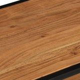 NNEVL Coffee Table 90x45x35 cm Solid Acacia Wood