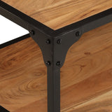 NNEVL Coffee Table 90x45x35 cm Solid Acacia Wood