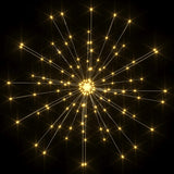 NNEVL Outdoor Christmas Firework Light Warm White 20cm 140 LEDs