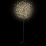 NNEVL Christmas Tree 200 LEDs Warm White Light Cherry Blossom 180 cm