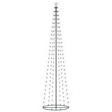 NNEVL Christmas Cone Tree 136 Warm White LEDs Decoration 70x240 cm