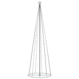 NNEVL Christmas Cone Tree 330 Warm White LEDs Decoration 100x300 cm