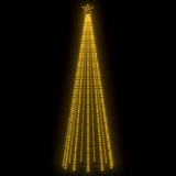 NNEVL Christmas Cone Tree 752 Warm White LEDs Decoration 160x500 cm