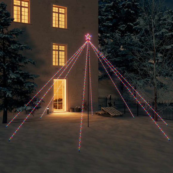 NNEVL Christmas Tree Lights Indoor Outdoor 800 LEDs Colourful 5 m