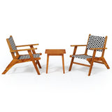 NNEVL Garden Dining Set Solid Acacia Wood