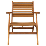 NNEVL Garden Chairs 2 pcs Solid Wood Acacia