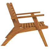 NNEVL Garden Chairs 2 pcs Solid Wood Acacia
