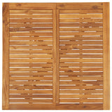 NNEVL Garden Table 110x110x75 cm Solid Wood Acacia