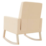 NNEVL Rocking Chair Cream Fabric