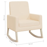 NNEVL Rocking Chair Cream Fabric