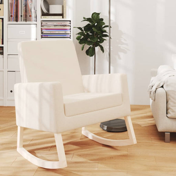 NNEVL Rocking Chair Cream Fabric