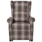 NNEVL Stand-up Reclining Chair Beige Fabric