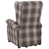 NNEVL Stand-up Reclining Chair Beige Fabric