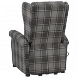 NNEVL Stand-up Reclining Chair Grey Fabric