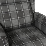NNEVL Stand-up Reclining Chair Grey Fabric