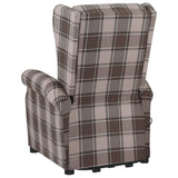 NNEVL Massage Stand-up Reclining Chair Beige Fabric