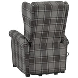 NNEVL Massage Stand-up Reclining Chair Grey Fabric