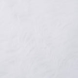 NNEVL Christmas Tree Skirt White 150 cm Faux Fur