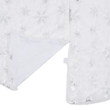 NNEVL Luxury Christmas Tree Skirt White 122 cm Faux Fur