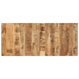 NNEVL Table Top 140x60x(1.5-1.6) cm Solid Wood Mango