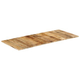 NNEVL Table Top 140x60x(1.5-1.6) cm Solid Wood Mango