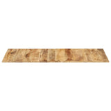 NNEVL Table Top 140x60x(1.5-1.6) cm Solid Wood Mango