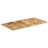 NNEVL Table Top 120x60x(2.5-2.7) cm Solid Wood Mango