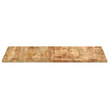 NNEVL Table Top 120x60x(2.5-2.7) cm Solid Wood Mango