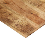 NNEVL Table Top 120x60x(2.5-2.7) cm Solid Wood Mango