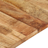 NNEVL Table Top 120x60x(2.5-2.7) cm Solid Wood Mango