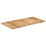 NNEVL Table Top 120x60x(2.5-2.7) cm Solid Wood Mango