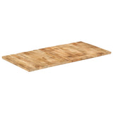NNEVL Table Top 120x60x(2.5-2.7) cm Solid Wood Mango