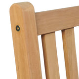 NNEVL Garden Chairs 6 pcs with Anthracite Cushions Solid Teak Wood
