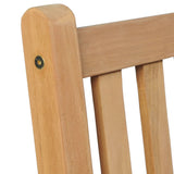 NNEVL Garden Chairs 6 pcs with Grey Cushions Solid Teak Wood