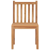 NNEVL Garden Chairs 6 pcs Solid Teak Wood