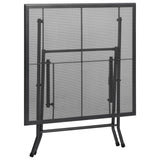 NNEVL 5 Piece Garden Dining Set Steel Anthracite