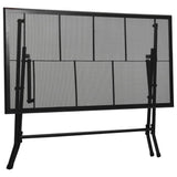 NNEVL 5 Piece Garden Dining Set Steel Anthracite