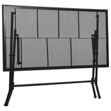 NNEVL 7 Piece Garden Dining Set Steel Anthracite