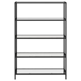 NNEVL Console Table Transparent 100x36x168 cm Tempered Glass