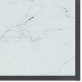 NNEVL Console Table White 180x35x75.5 cm Tempered Glass