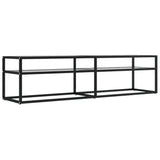 NNEVL TV Cabinet Transparent 160x40x40.5 cm Tempered Glass