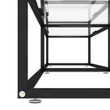 NNEVL TV Cabinet Transparent 180x40x40.5 cm Tempered Glass