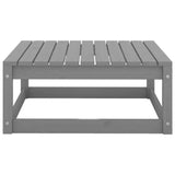 NNEVL 6 Piece Garden Lounge Set Grey Solid Pinewood