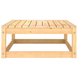 NNEVL 9 Piece Garden Lounge Set Solid Pinewood