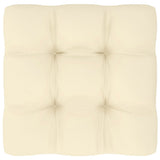 NNEVL 5 Piece Garden Lounge Set with Cushions Solid Pinewood