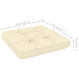 NNEVL 6 Piece Garden Lounge Set with Cushions Solid Pinewood