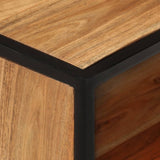 NNEVL Bed Cabinet 40x30x50 cm Solid Acacia Wood