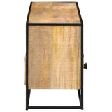 NNEVL TV Cabinet 110x30x45 cm Rough Mango Wood