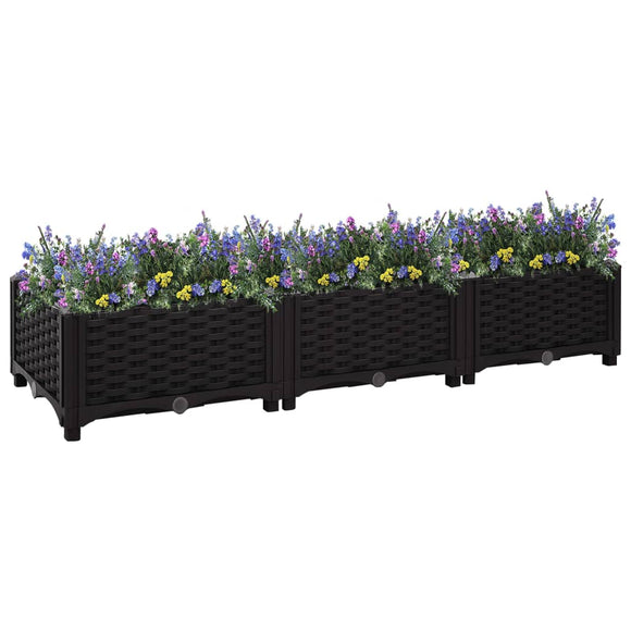 NNEVL Raised Bed 120x40x23 cm Polypropylene