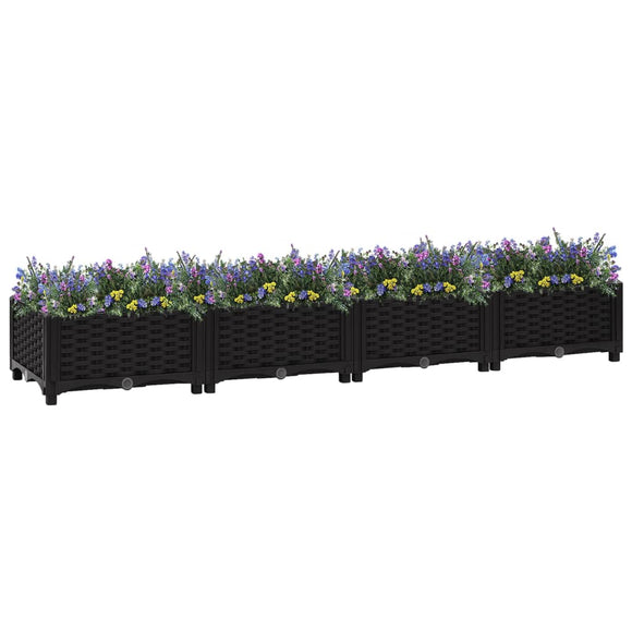 NNEVL Raised Bed 160x40x23 cm Polypropylene